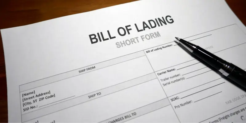 Bill Of Lading Definisi, Jenis, dan Fungsi bagi Bisnis