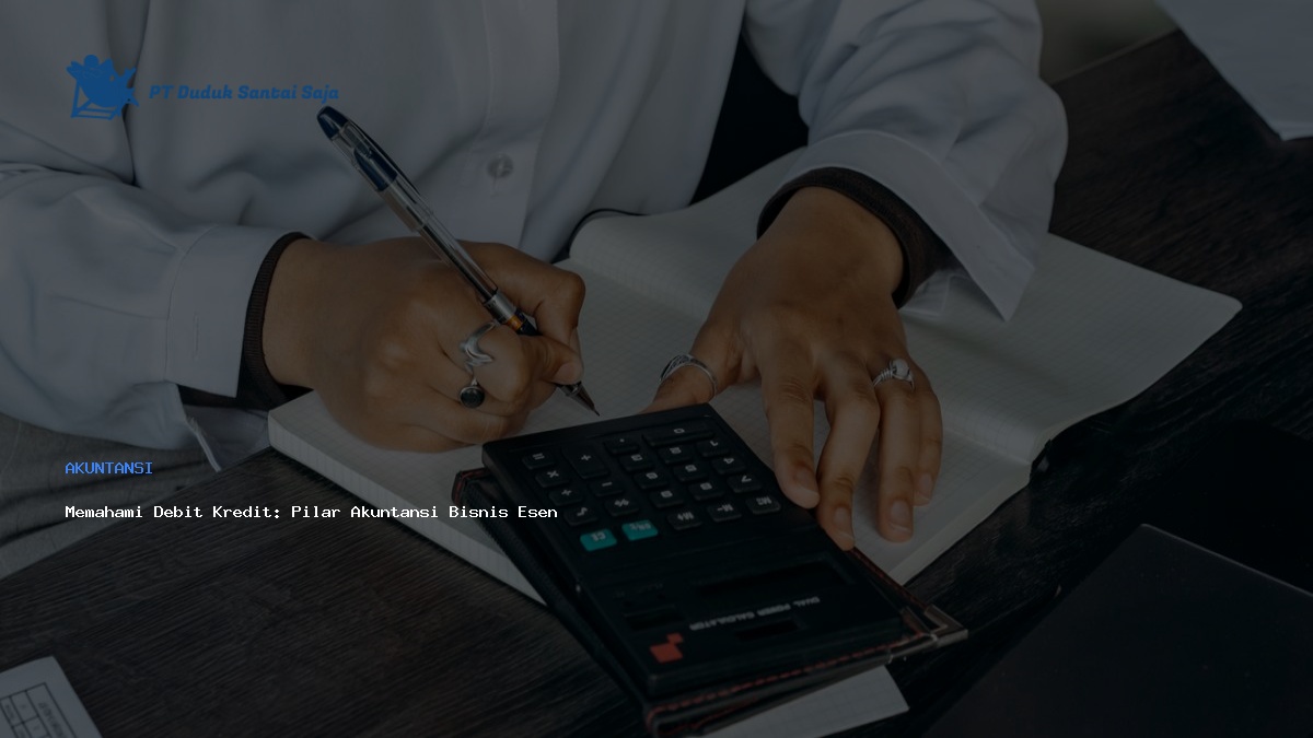 Memahami Debit Kredit: Pilar Akuntansi Bisnis Esensial